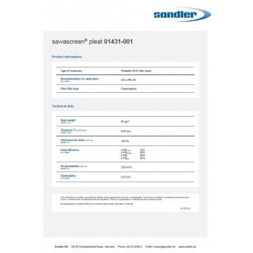 RHP 800 U F7+M5 Filter set (Efficient) CleanFilter - 2